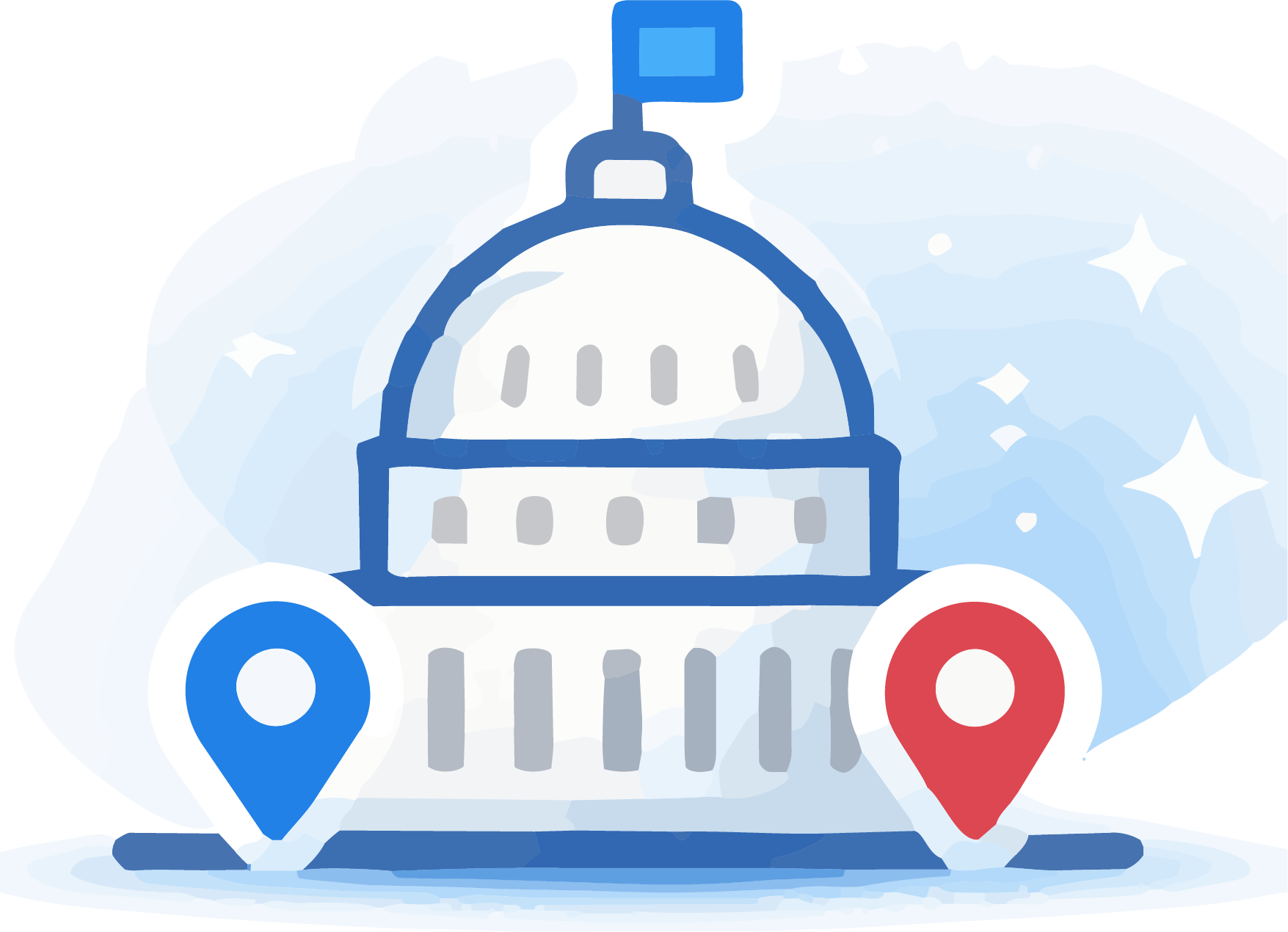 Congressional Races illustration